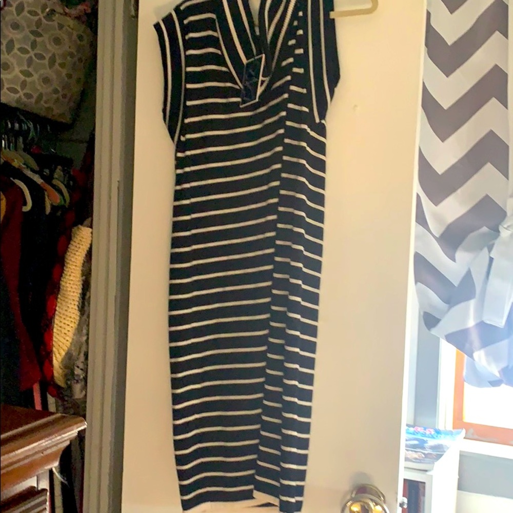 Brand new oscar de la renta cowl neck dress !